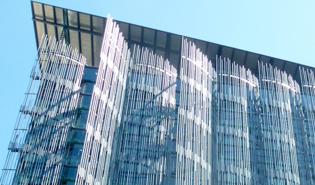 Edith Green-Wendell Wyatt Federal Building, Benson Industries, Portland Oregon, Sunshade, Curtainwall