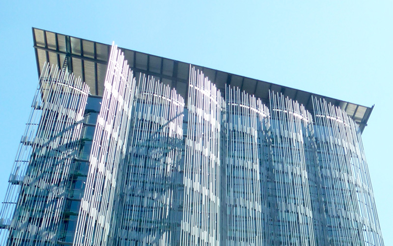 Edith Green-Wendell Wyatt Federal Building, Benson Industries, Portland Oregon, Sunshade, Curtainwall