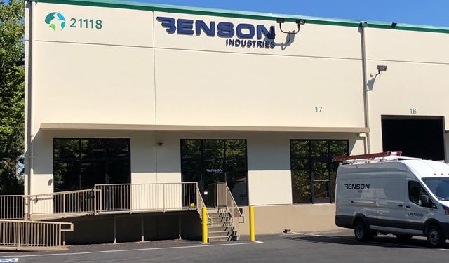 Benson Industries, Seattle, Benson Glass, New Facility, Glass Curtainwall