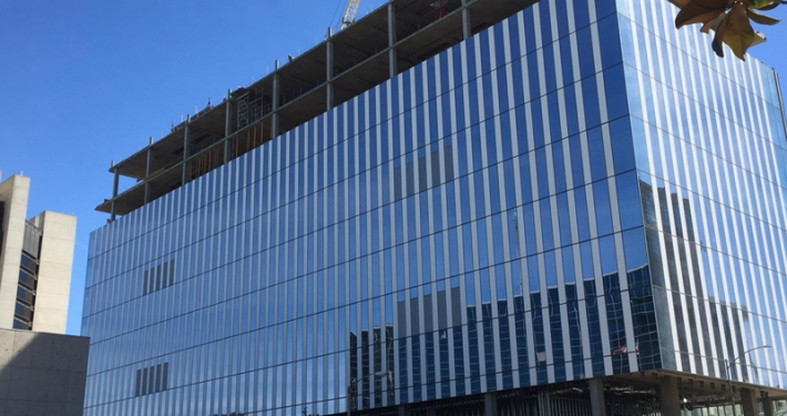 Benson Glass, Long Beach City Hall, California, Architecture, Architecture Newspaper