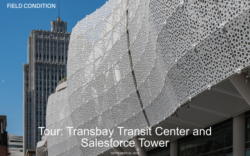 Salesforce Tower, Transbay Transit Center, Pelli Clarke Pelli Architects, Benson Industries, San Francisco, CA