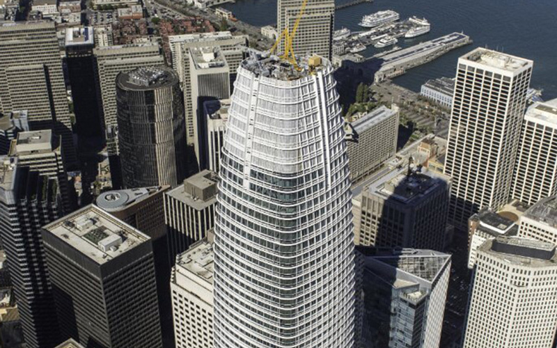 Salesforce Tower, San Francisco, CA, LEED Platinum Certified, Benson Industries