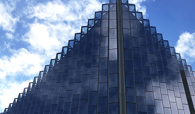 LA Courthouse, SOM Architects, Glazed Panels, Benson, Glass, California