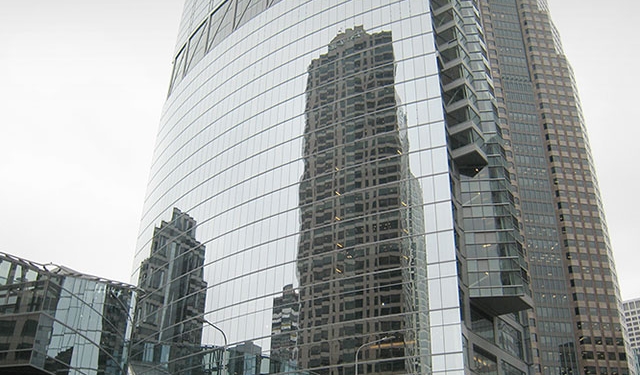 Wilshire Grand, skyscraper, curtainwall, Los Angeles, California